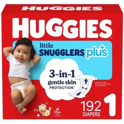 Huggies Plus Diapers Size 1-2 | Costco