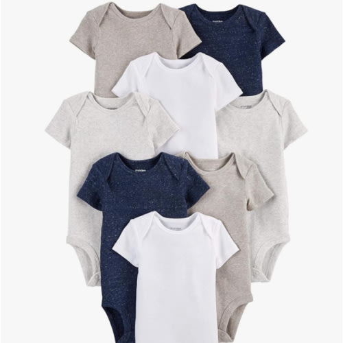 Simple Joys by Carter's Baby 8-Pack Short-Sleeve Bodysuit