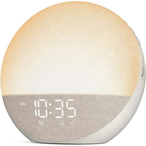 Night Light Alarm Clock with Bluetooth Speaker