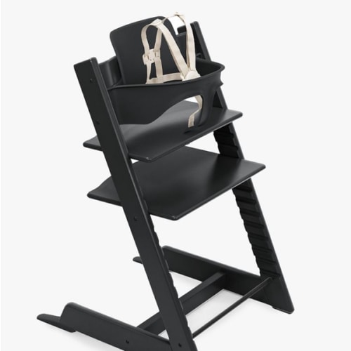 Stokke Tripp Trapp Toddler High Chair: Adjustable High Chair in BLACK