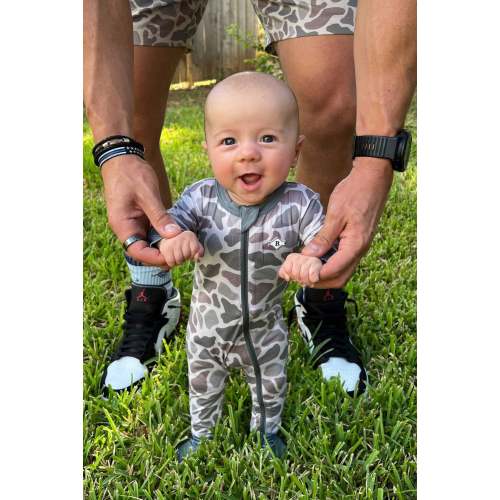 Baby Zip Up - Classic Deer Camo – BURLEBO