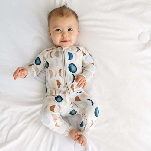 Little Sleepies Luna Neutral Zippy
