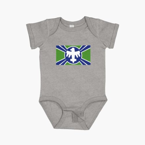 Starship Troopers United Citizen Federation Baby One-Piece Grey 12M