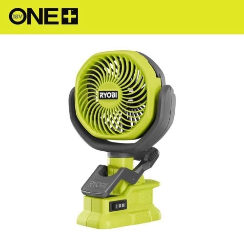 Ryobi One+ 18v Cordless Clamp Fan, 4" – Everyday Home Solutions | Uber Eats