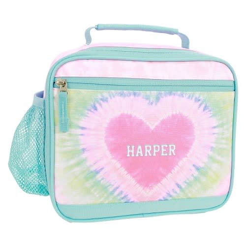 Pink Heart Tie-Dye Lunch Boxes | Pottery Barn Kids