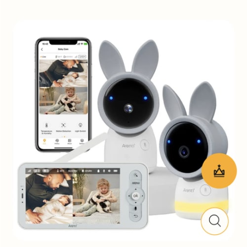 Arenti AInanny 2K UHD Video Baby Monitor with 5 Inch LCD Screen