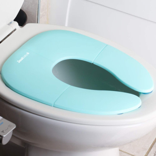Jool Baby Folding Travel Potty Seat and Travel Bag - Aqua