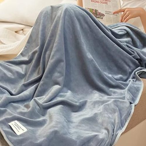VAJOOCLL Faraday Blanket Cotton Protection Blanket for Beds, Couches, Pregnancy and Babies Belly Faraday Blanket, (B-47IN * 55IN)