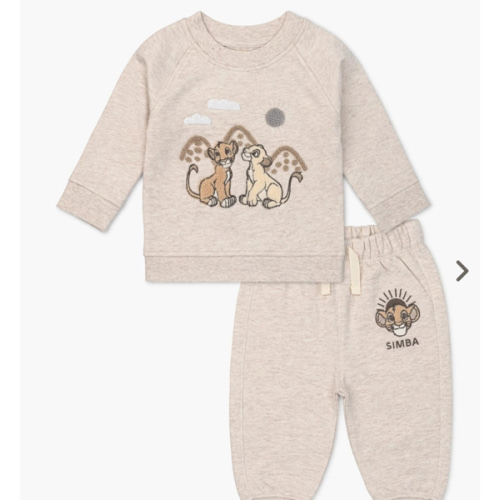 Monica + Andy - Embroidered Sporty Sweatsuit Set