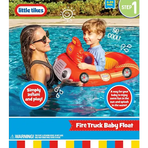 Poolcandy Little Tikes Fire Truck Toddler Float