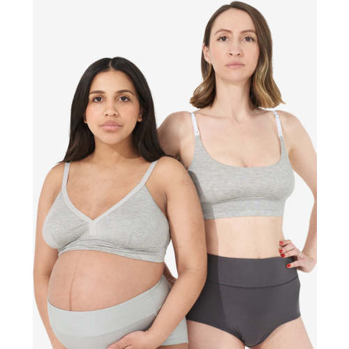 Bodily Nursing Bra Bundle - Black, L
