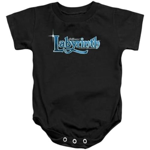 Popfunk Jim Henson Labyrinth Old School Logo Unisex Infant Snap Suit for Baby