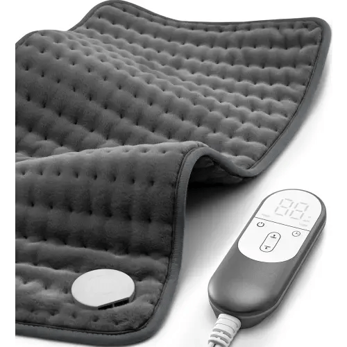 Heating pad for Back Pain Relief, Heating Pads for Neck, Shoulder, Fathers Mothers Day Gifts for Women, Men, Dad, Mom, Auto-Off,Machine Washable, Moist Dry Heat Options, Extra Large 12"x24"