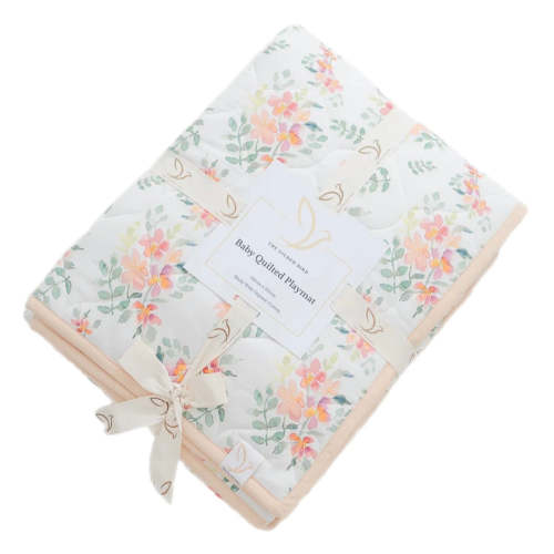 Pretty Stems Quilted Play Mat