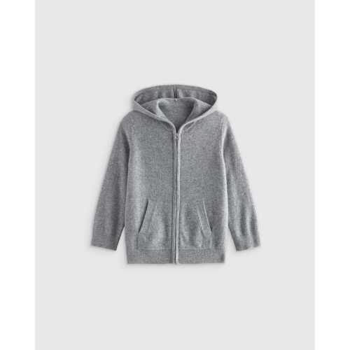 Mongolian Cashmere Full Zip Hoodie