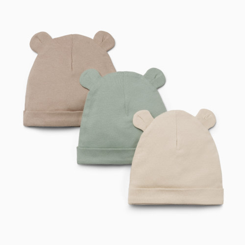 Small Story 3 Pack Hats - Neutral, 0-6 M