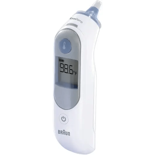 Braun ThermoScan 5 Ear Thermometer - ExacTemp Stability Indicator for Professional Accuracy, Digital Display, Baby and Infant Friendly, No.1 Brand Recommended by Pediatricians