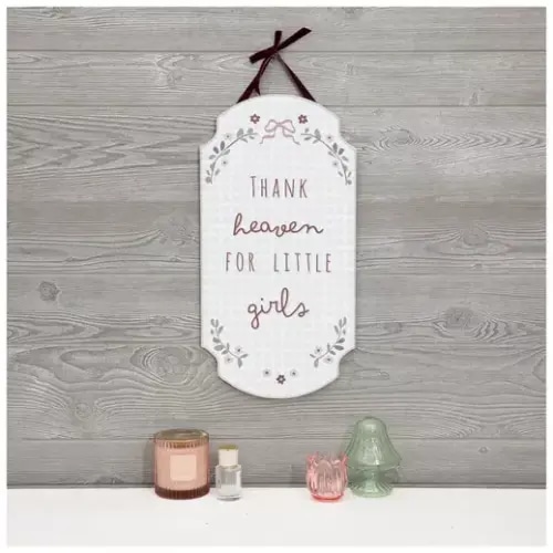 Thank Heaven Wood Wall Decor
