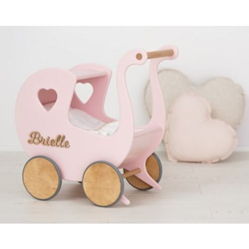 1 Year Old Baby, Toddler Walker, Wooden Doll Stroller, 1th Birthday Gift, Wooden Toy, Baby Walker, Push Toy, wooden doll stroller