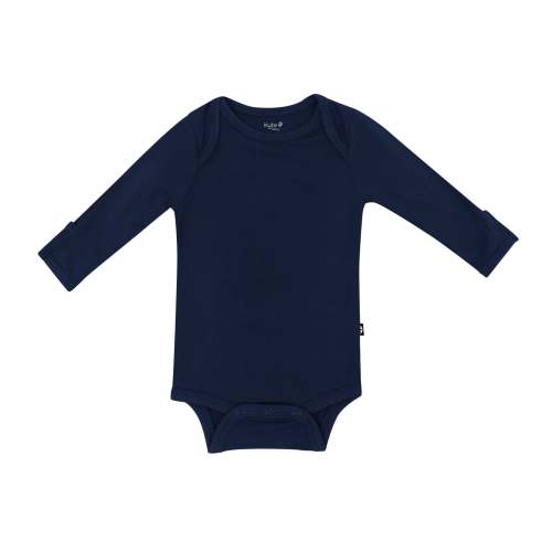 Long Sleeve Bodysuit in Navy | Infant Bodysuit | Kyte Baby