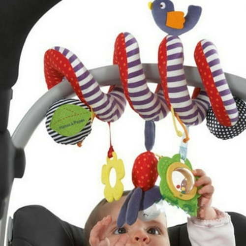 FUNNY Baby Infant Rattles Stroller Hanging Bed Play Toy Doll Soft