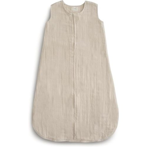 mushie Baby Wearable Blanket | 100% Organic Cotton Muslin | Sleeping Bag For Infants (Fog)