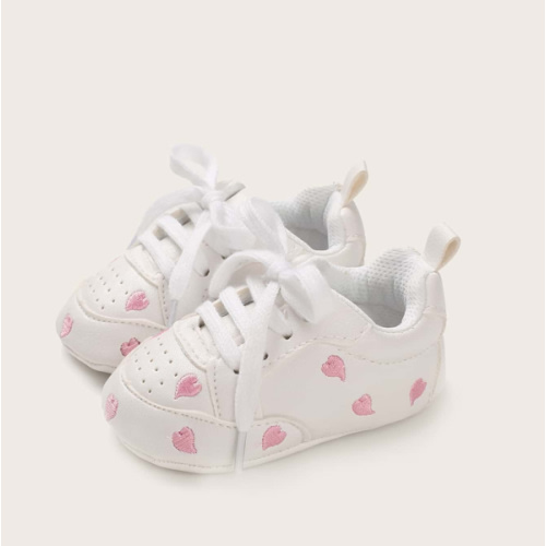 Us4.7 Spring/Autumn Soft Bottom Infant Toddler Shoes, 0-1 Year Old, White Bestselling Baby Boy Shoes