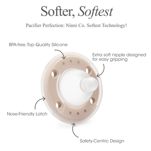 Ninni Pacifier Oatmeal 1 Pack