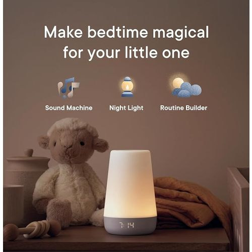 Hatch Rest Baby Sound Machine, Night Light | 2nd Gen | Sleep Trainer, Time-to-Rise Alarm Clock, White Noise Soother, Music & Stories for Nursery, Toddler & Kids Bedroom (Wi-Fi) - Wi fi