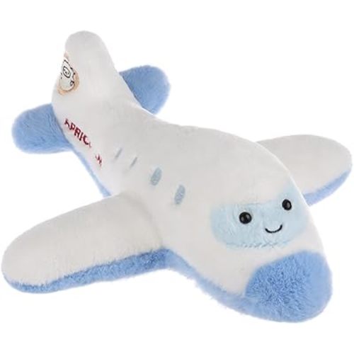 Apricot Lamb Comfort Plane Stuffed Animals for Kids, Soft Cute Plush Toys for Baby Girl and Boy, Fluffy Comfort Plane