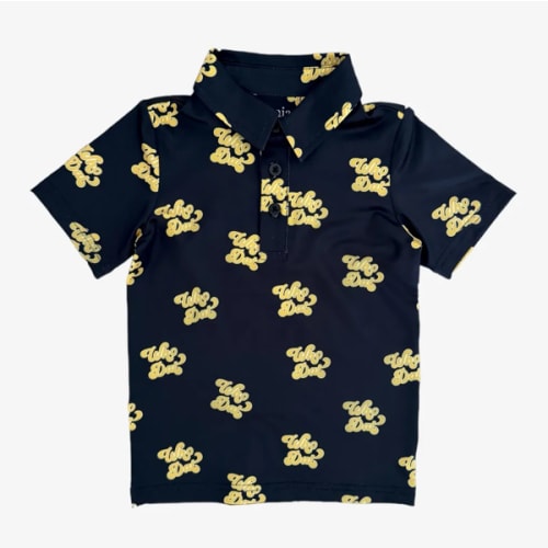 Who Dat Scottie Performance Polo (UPF 50) - ZukaBaby