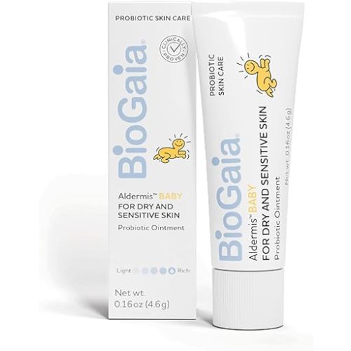 BioGaia Baby Probiotic Ointment | Soothes & Hydrates Dry, Irritated & Sensitive Skin | Use It From Head to Toe | Formulated With Plant-Based Oils & Probiotics | Steroid Free & Microbiome-Friendly