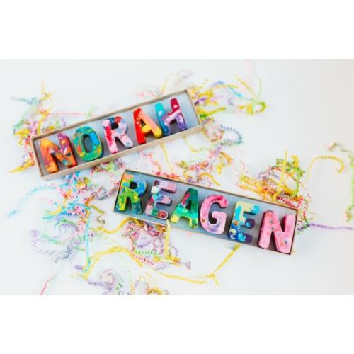 art2theextreme Custom Alphabet Name Crayons