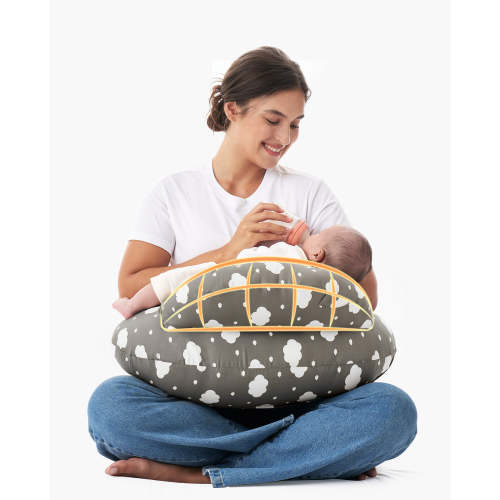 Adjustable Nursing Pillow in Classic Grey – Momcozy - CA