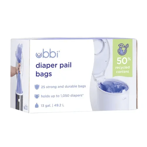 Ubbi diaper pail plastic bags