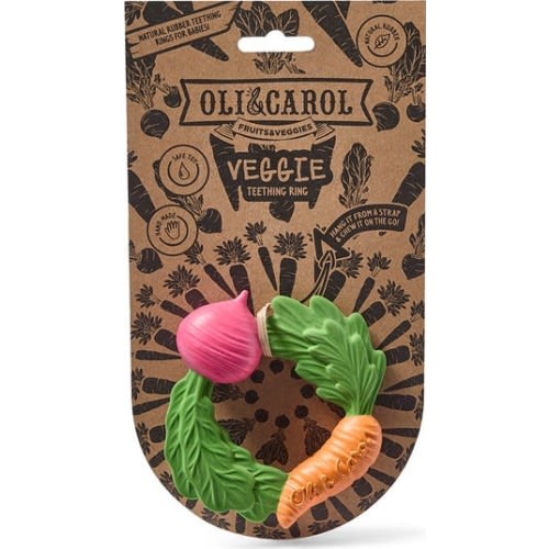 Oli & Carol Veggie Teething Ring