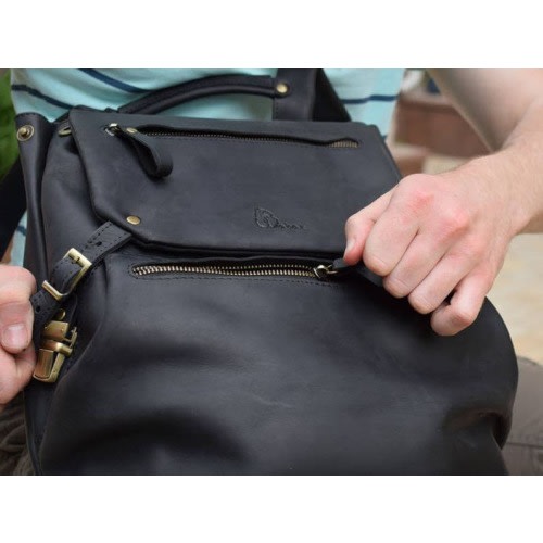 Leather diaper bag/backpack | 3 Sizes | 11 Colors | FREE Personalization