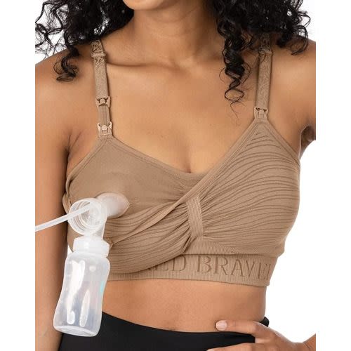 Kindred Bravely Sublime Pumping Bra Hands Free | Nursing and Pumping Bra in One | Wearable Breast Pump Bra
