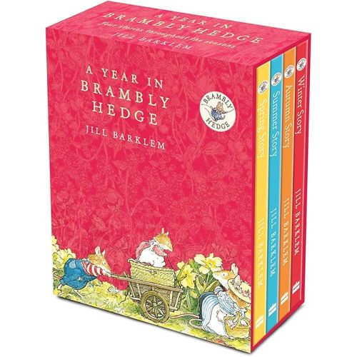 A Year in Brambly Hedge: Celebrating forty years of Brambly Hedge with this beautiful storybook gift set Hardcover – Picture Book, October 3, 2017