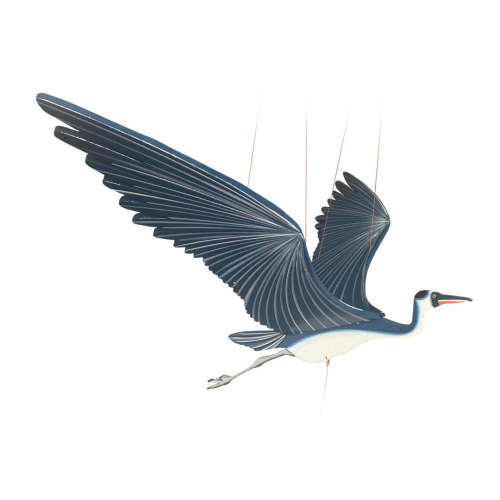 Blue Heron Flying Bird Mobile – Tulia's Artisan Gallery
