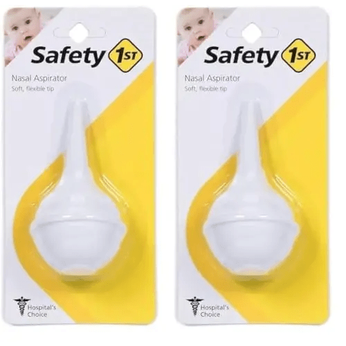 Safety 1st Nasal Aspirator, White, One Size (Pack of 2)
