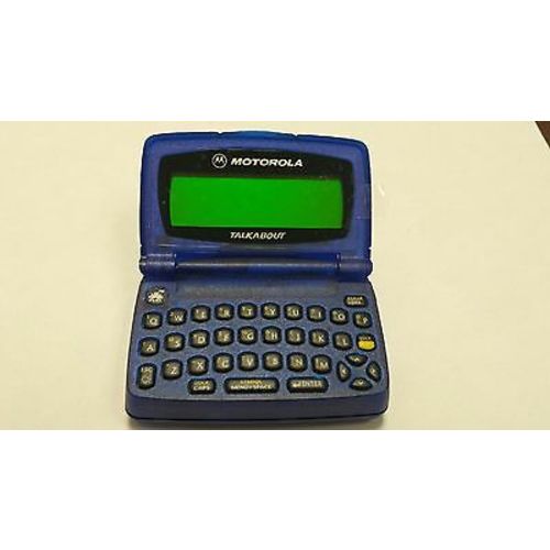 PROP PAGER - BLUE MOTOROLA T-900 - PROP OR AWESOME RETRO GAG GIFT MOCK TXT PAGER | eBay