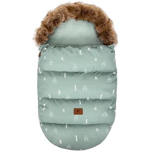 Baby Stroller Bunting Bags Stroller Footmuff Universal Sleeping Bag Winter Outdoor Hooded Bunting Bag Windproof and Water-Resistant Suitable Below 5 ℃