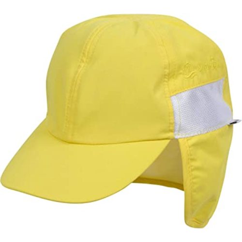 SwimZip UPF 50+ Kids Baseball Hat with Neck Flap and Adjustable Tightener
