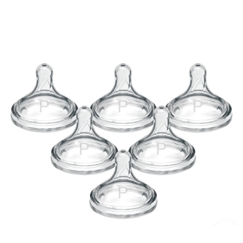 Dr. Brown’s Natural Flow® Wide-Neck Baby Bottle Silicone Nipple
