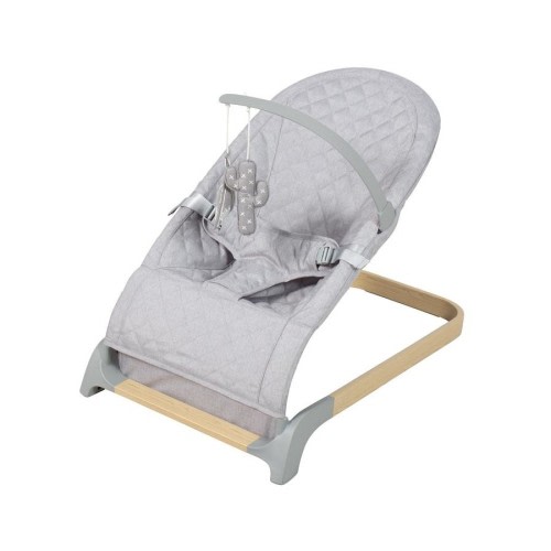 Childcare Comfy Baby Bouncer Newborn Infant Play Time Rocker - Moon Mist