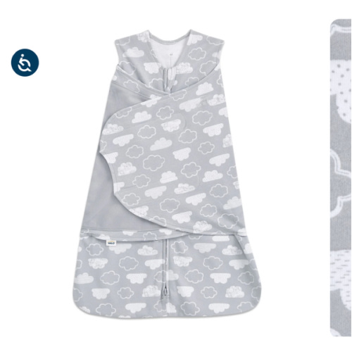 Cloud Print Cotton Swaddle - Newborn | HALO