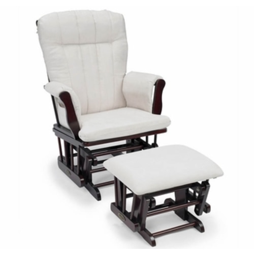 Graco Cribs Avalon Glider and Ottoman in Cherry