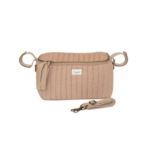 3 Sprouts Quilted Stroller Organizer - Clay