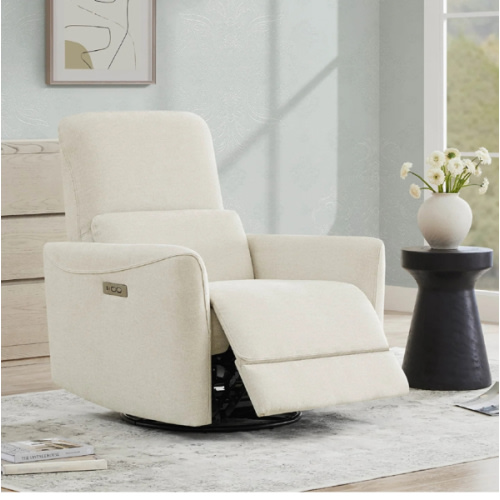 Tracee Modern Power Swivel Glider Recliner | Sleek & Comfortable – CHITA LIVING